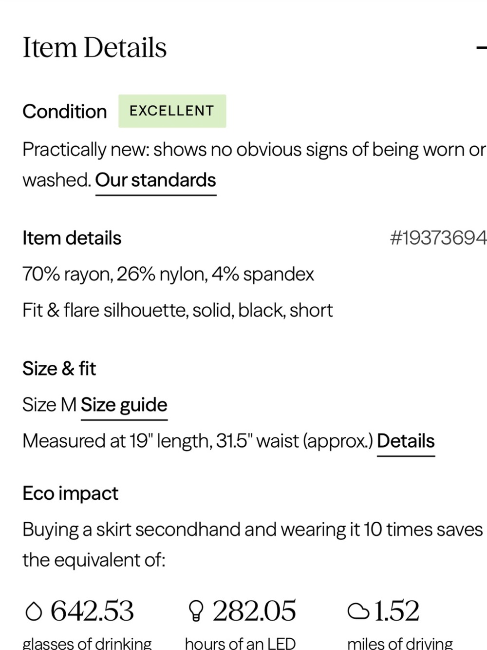 Ann Taylor LOFT Black A-Line Ruffle Hem Skirt - Picture 5 of 5